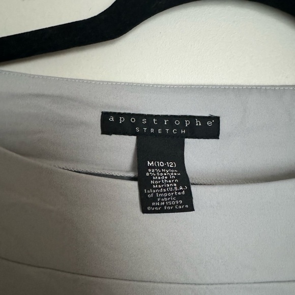 Apostrophe stretch long sleeve top - Picture 2 of 4